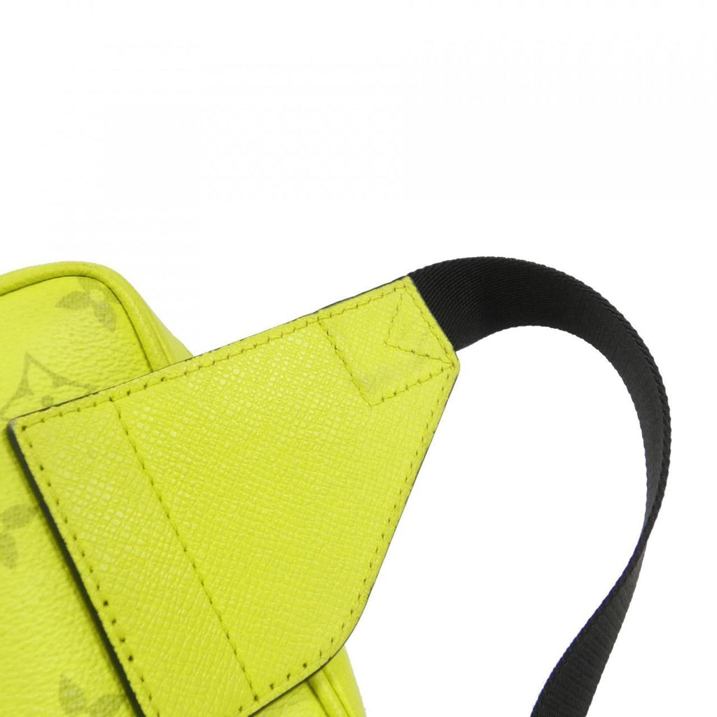 Louis Vuitton Jaune Yellow Coated Canvas Leather Shoulder Bag