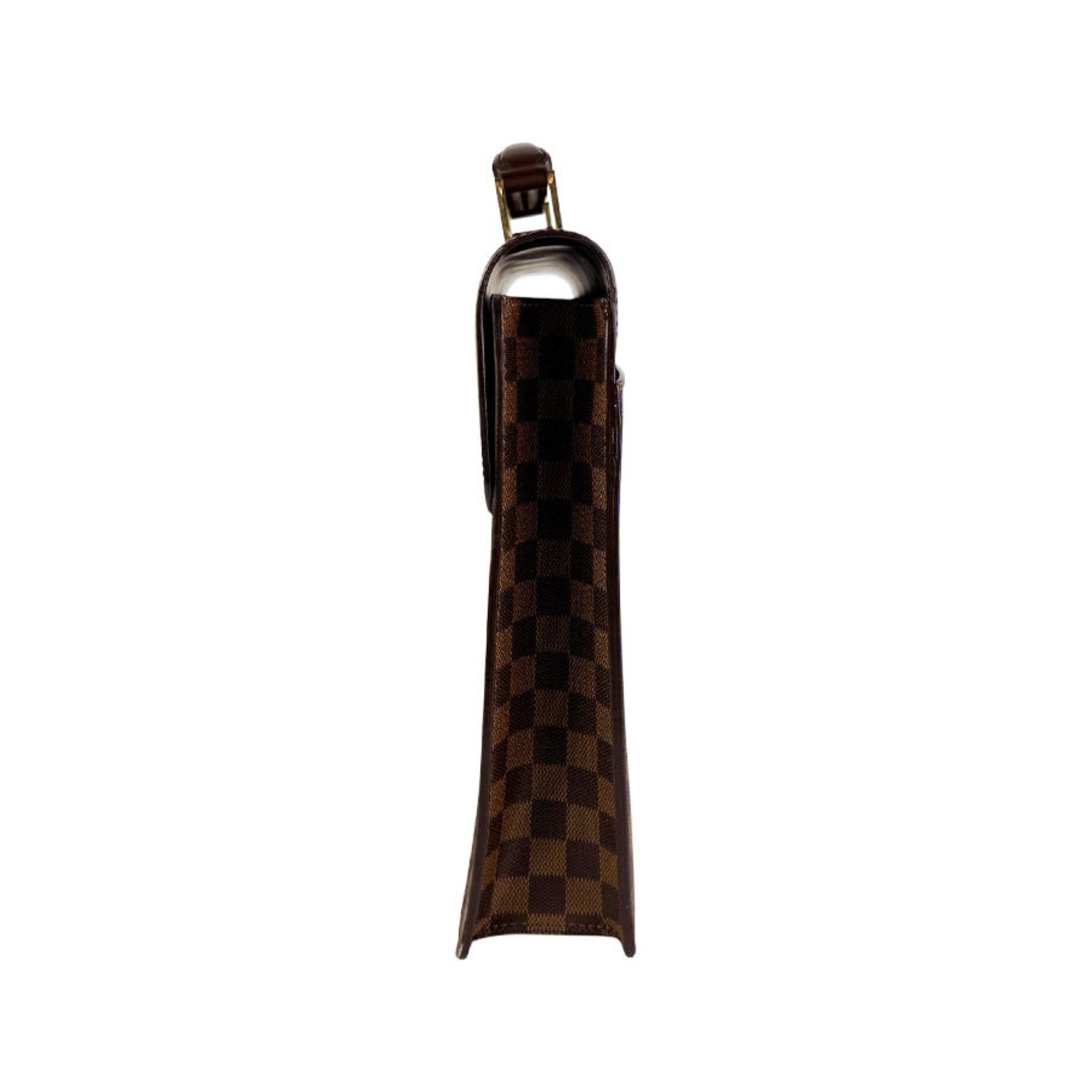 Louis Vuitton Brown Damier Canvas Handbag