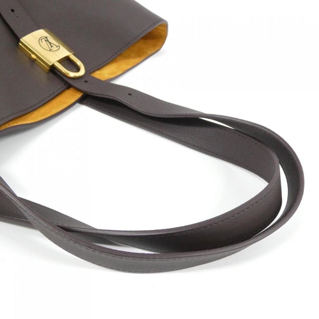 Louis Vuitton Brown Chocolat Leather Handbag