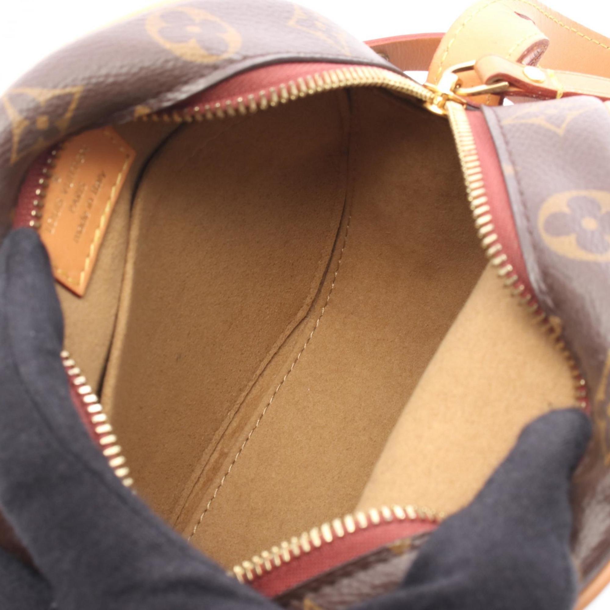 Louis Vuitton Brown Monogram Coated Canvas Shoulder Bag