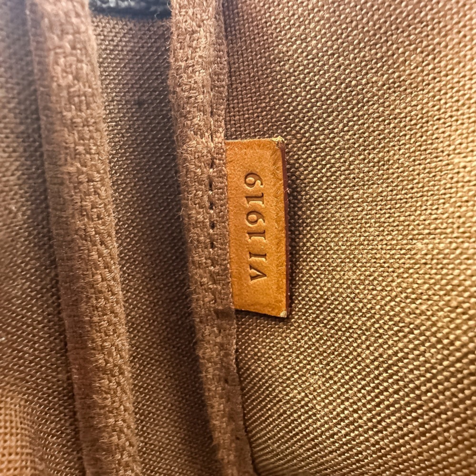 Louis Vuitton Brown Monogram Monogram Pochette Pouch