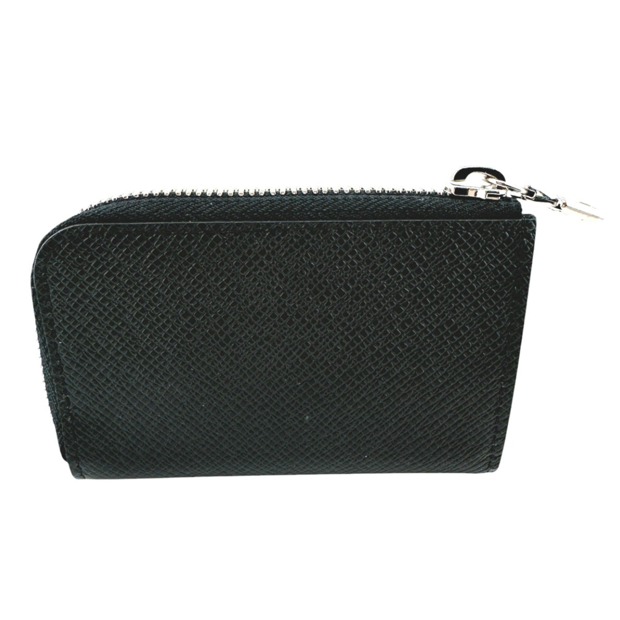 Louis Vuitton Taiga Ardoise Black Taiga Leather Coin Purse/Coin Case