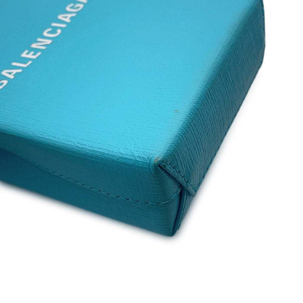 Balenciaga Light Blue Leather Handbag Shoulder