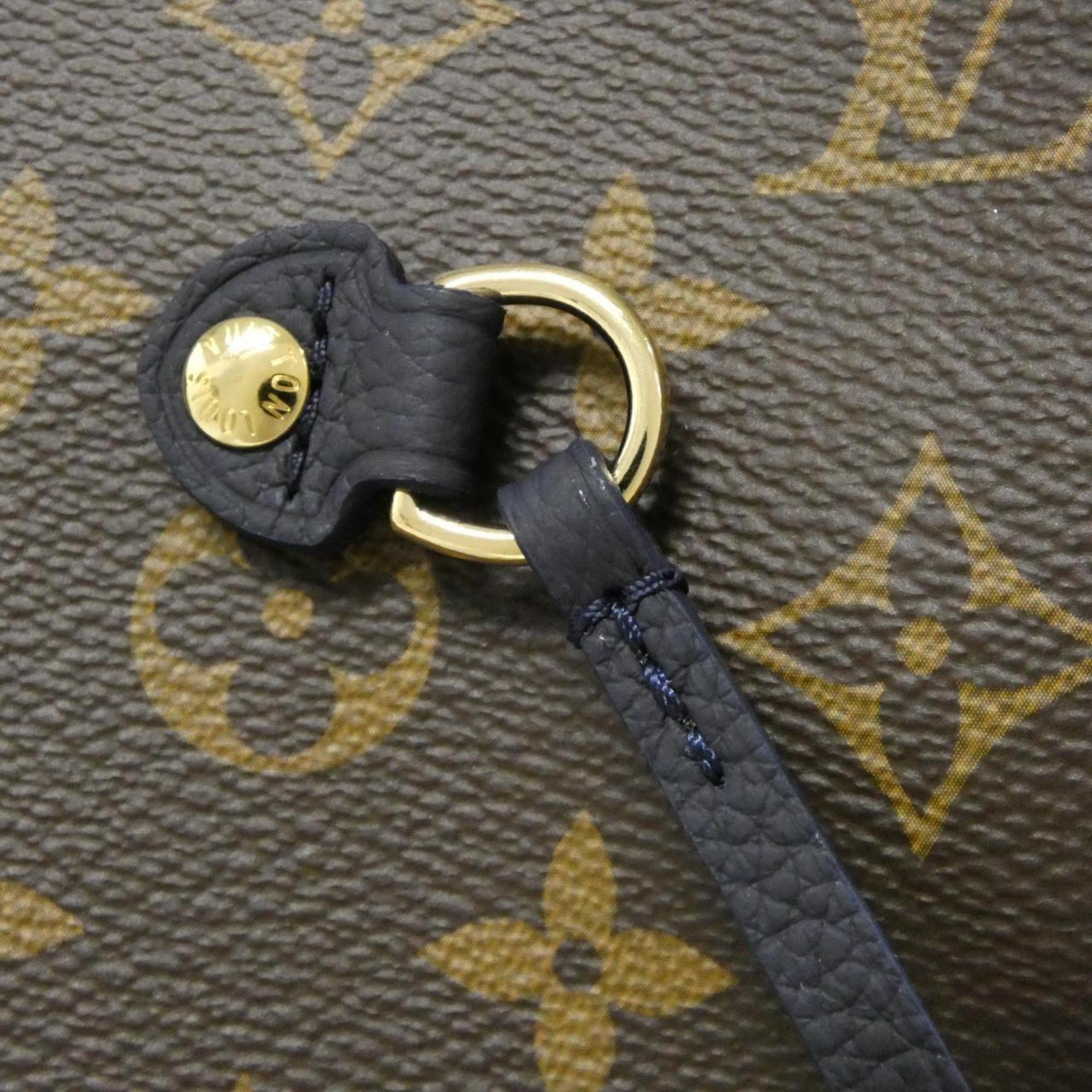 Louis Vuitton Marron Coated Canvas Handbag Pouch