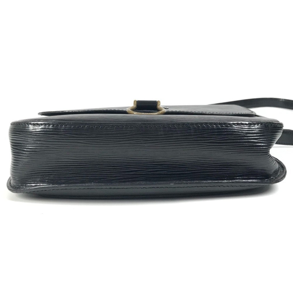 Louis Vuitton Black Noir Epi Leather Shoulder Bag