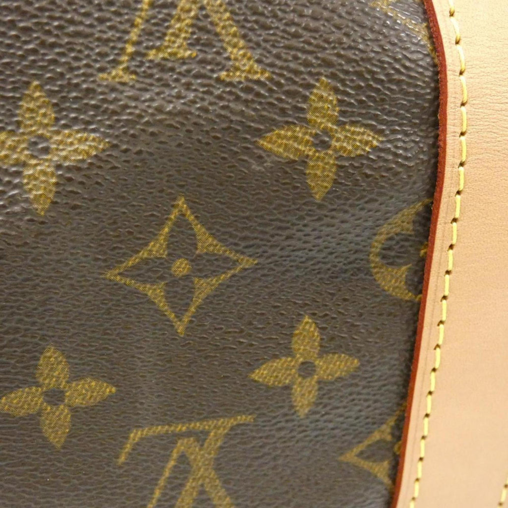 Louis Vuitton Brown Coated Canvas Boston Bag