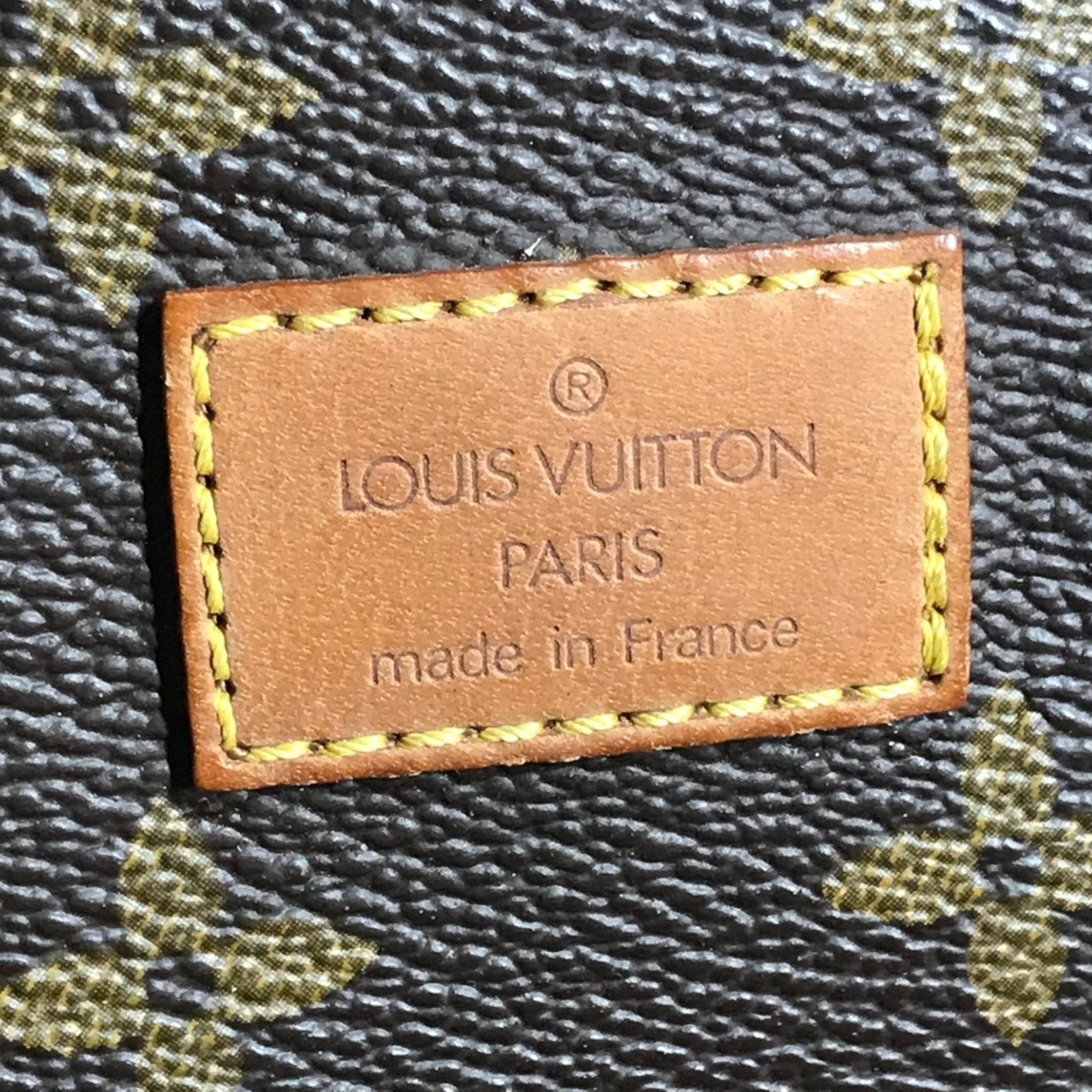 Louis Vuitton Brown Monogram Canvas Shoulder Bag