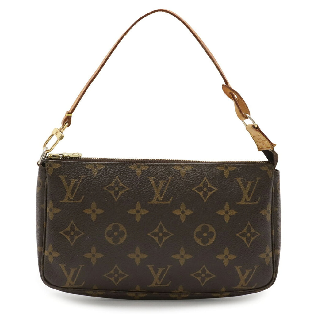 Louis Vuitton Brown Monogram Handbag Pochette Pouch