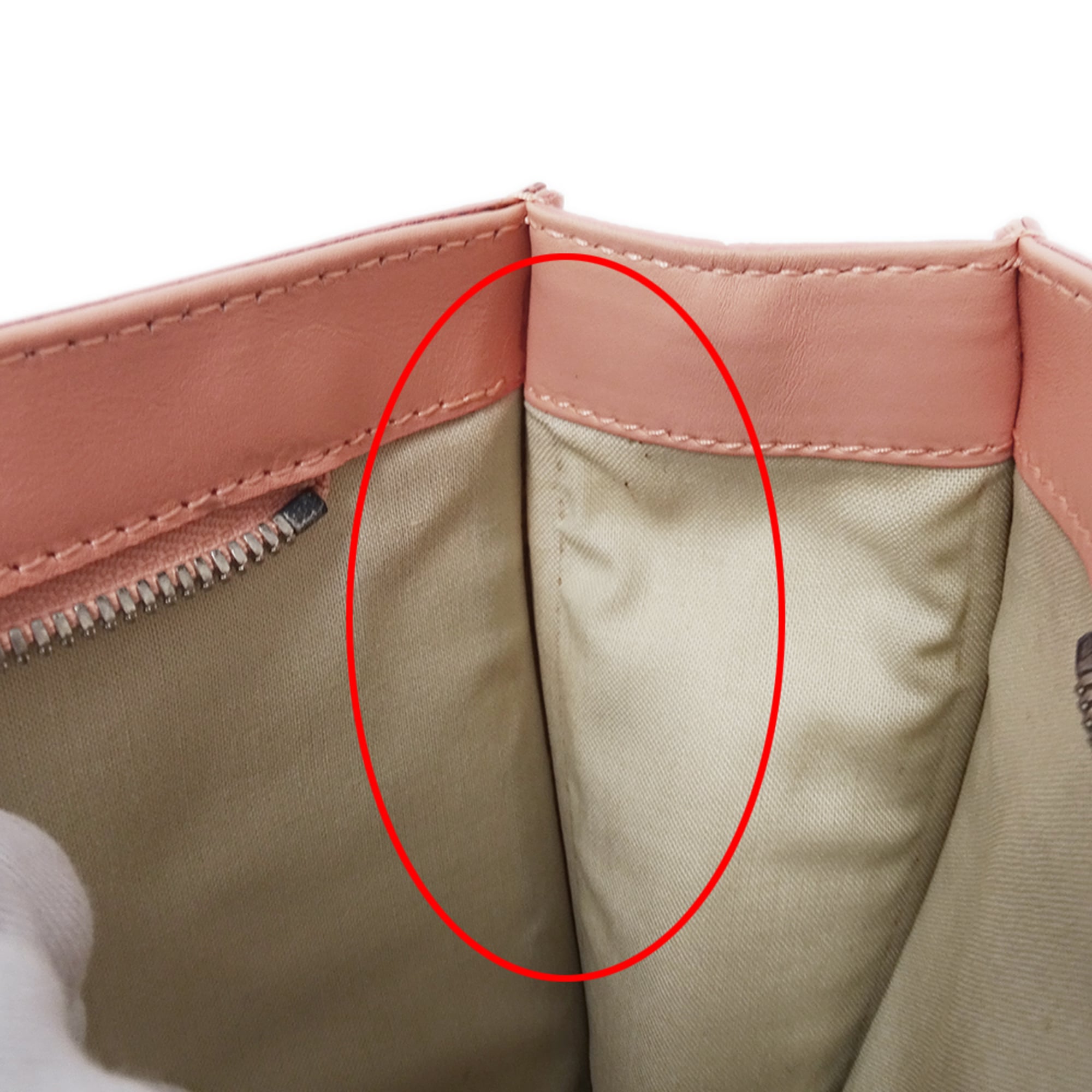 Balenciaga Pink White Canvas Clutch Bag Hand