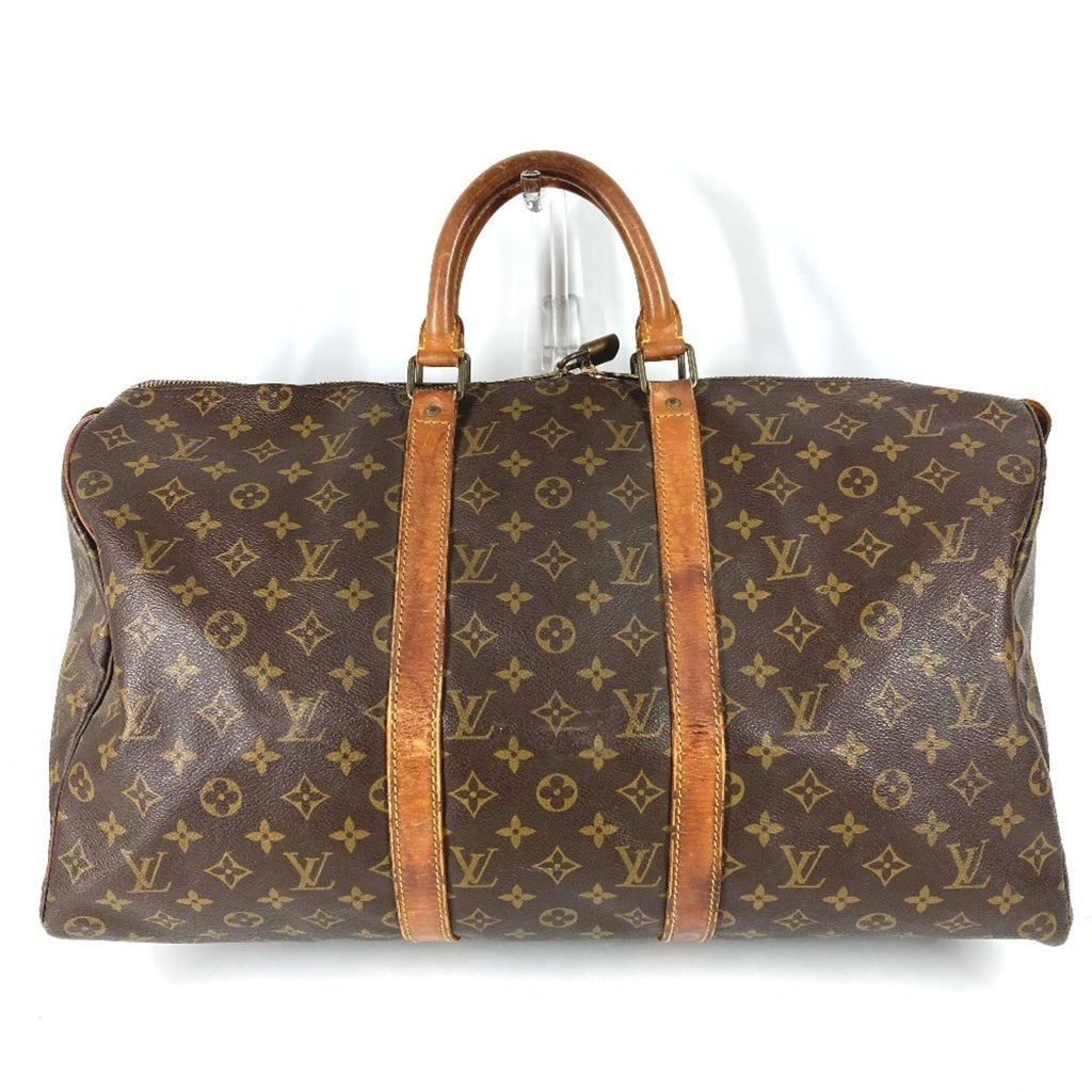 Louis Vuitton Brown Monogram Boston Bag Handbag