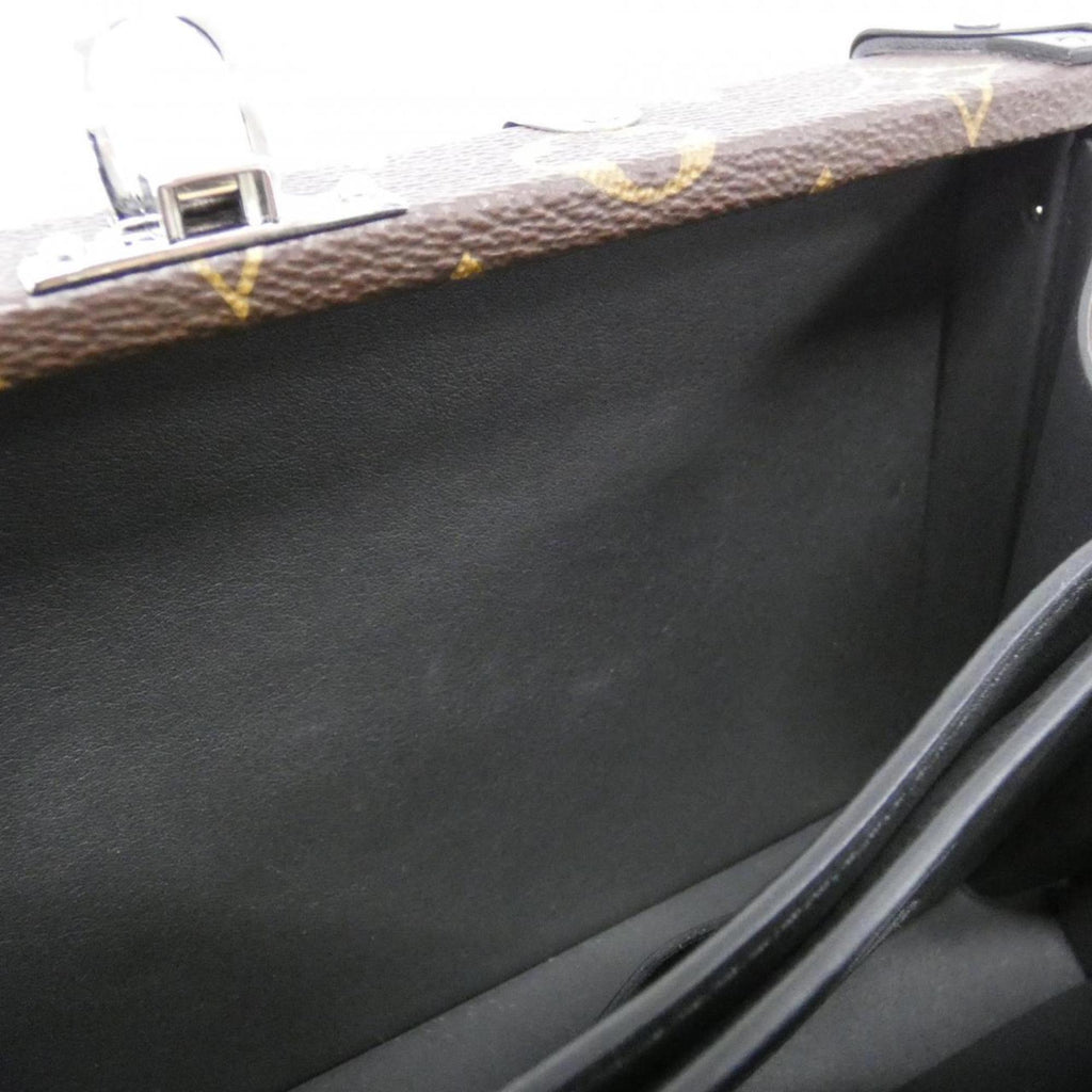 Louis Vuitton Marron Coated Canvas Handbag