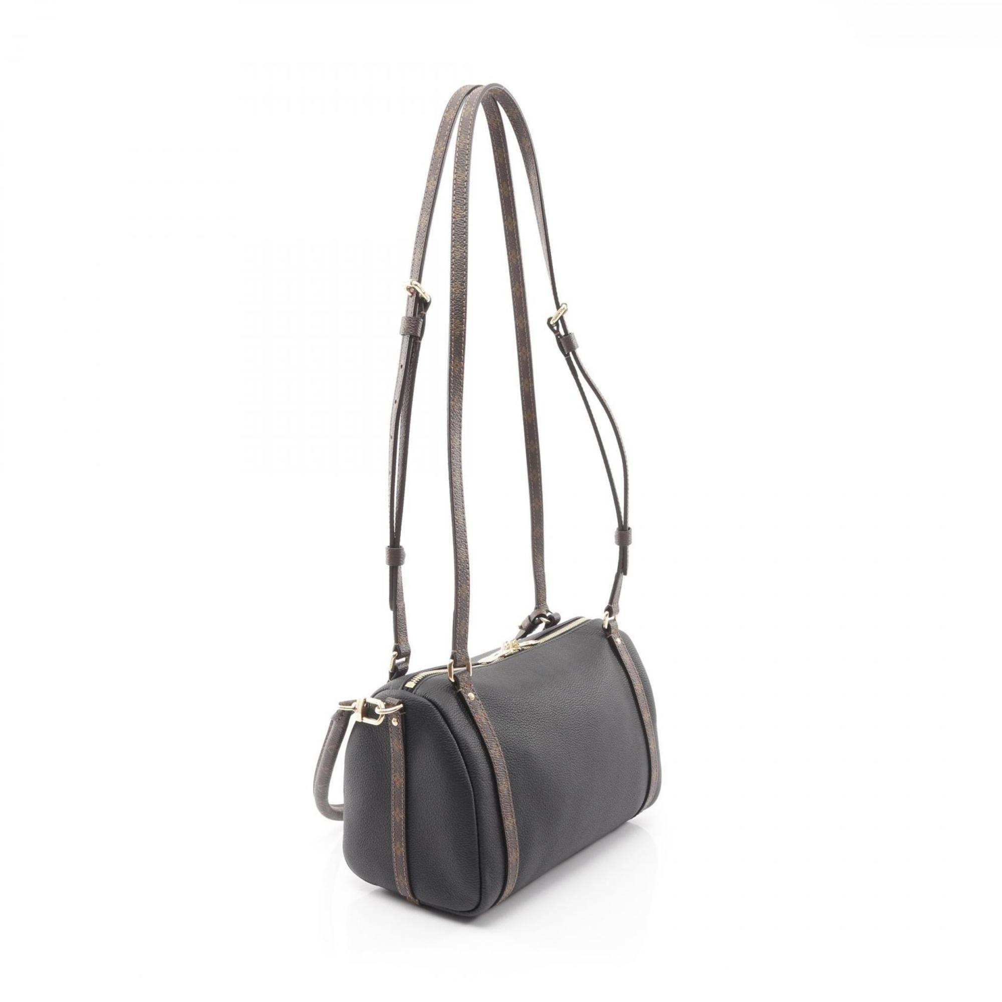 Louis Vuitton Black Brown Monogram Noir Monogram Shoulder Bag