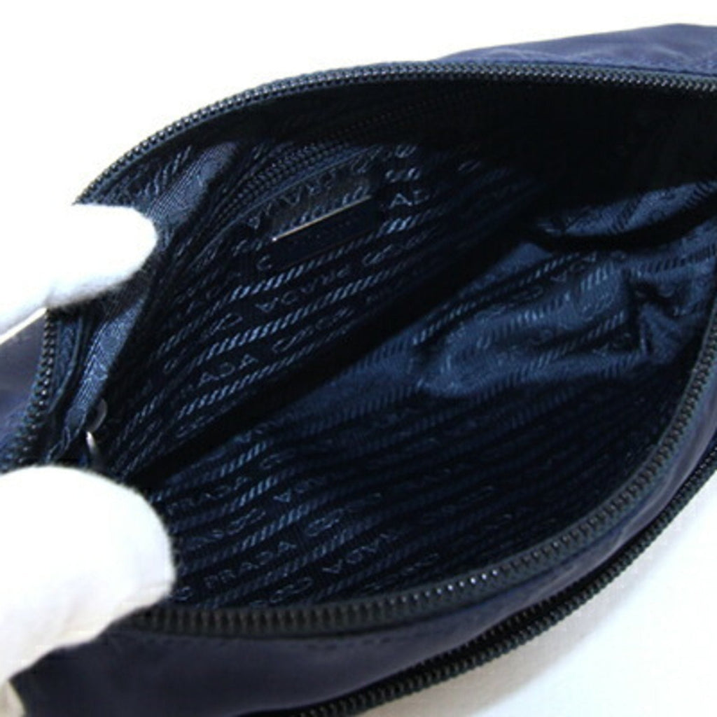 Prada Navy Nylon Pouch