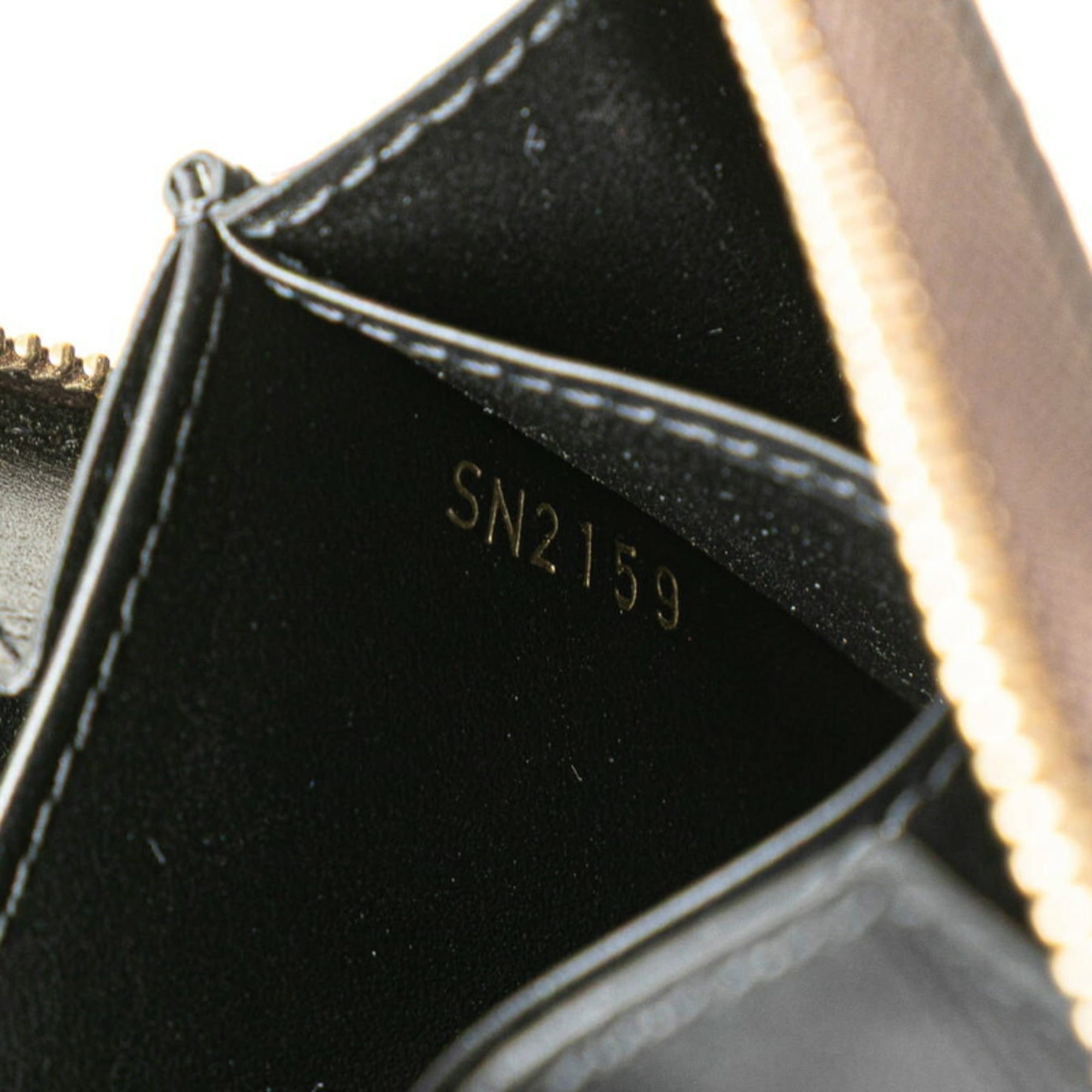 Louis Vuitton Brown Pvc Leather Coin Purse/Coin Case