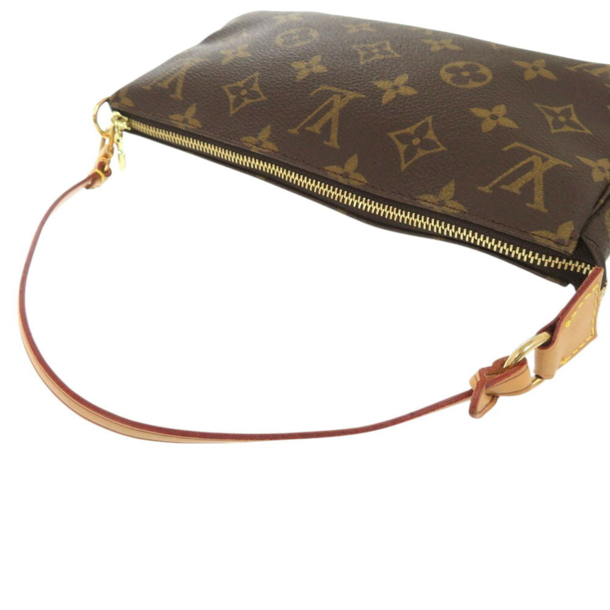 Louis Vuitton Brown Monogram Monogram Pochette Pouch