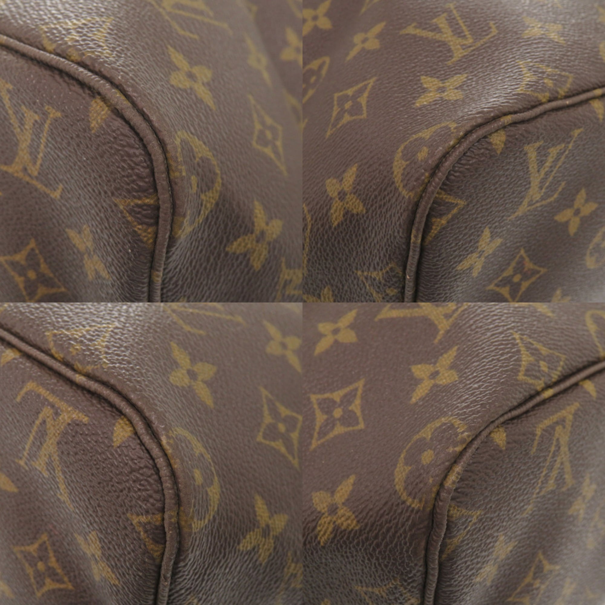 Louis Vuitton Brown Monogram Canvas Tote Bag