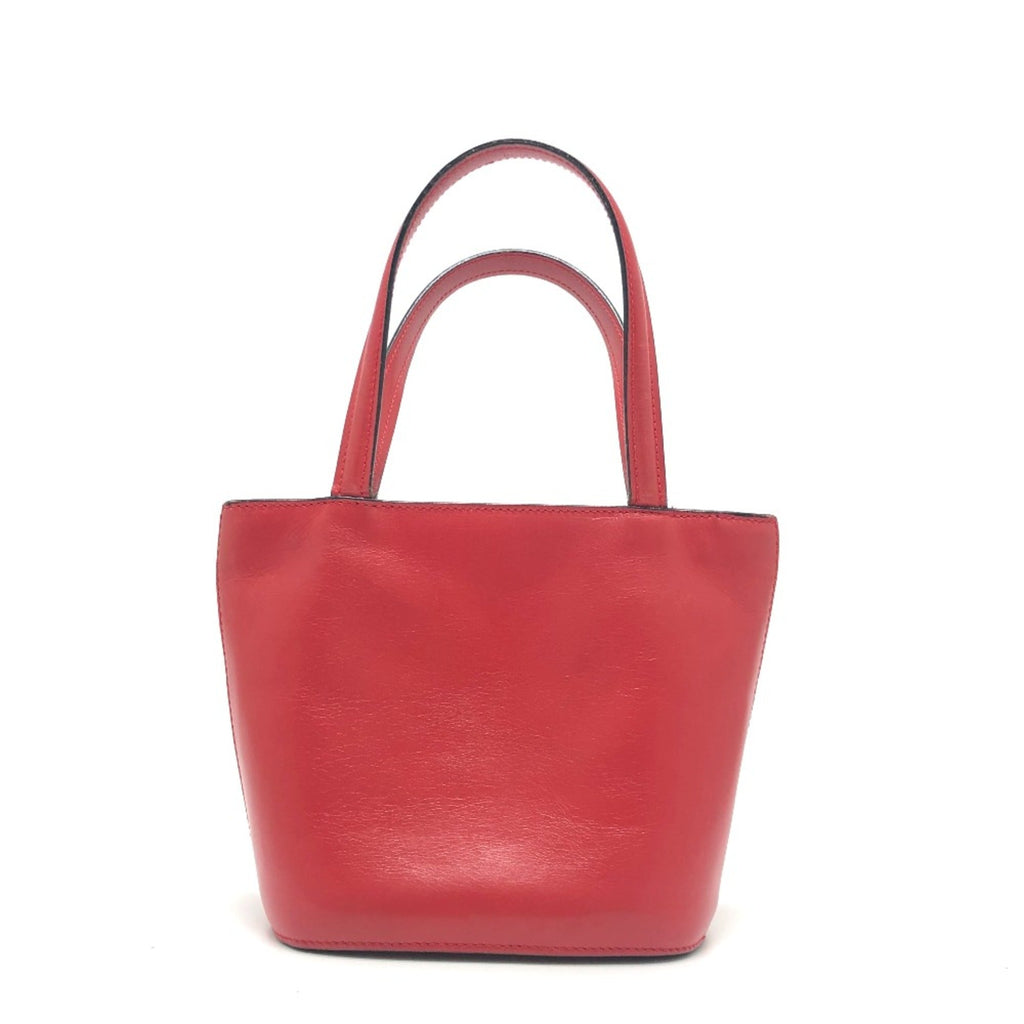 Celine Red Leather Handbag