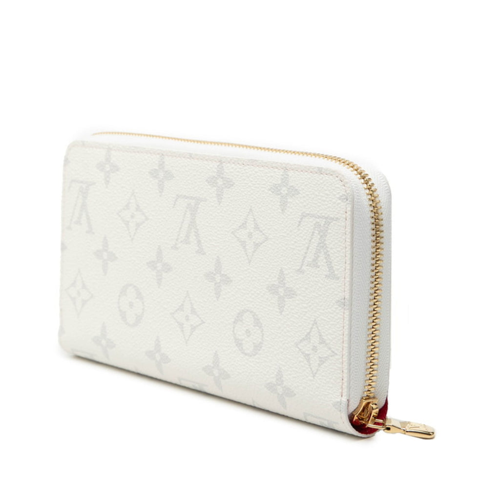 Louis Vuitton White Pvc Long Wallet