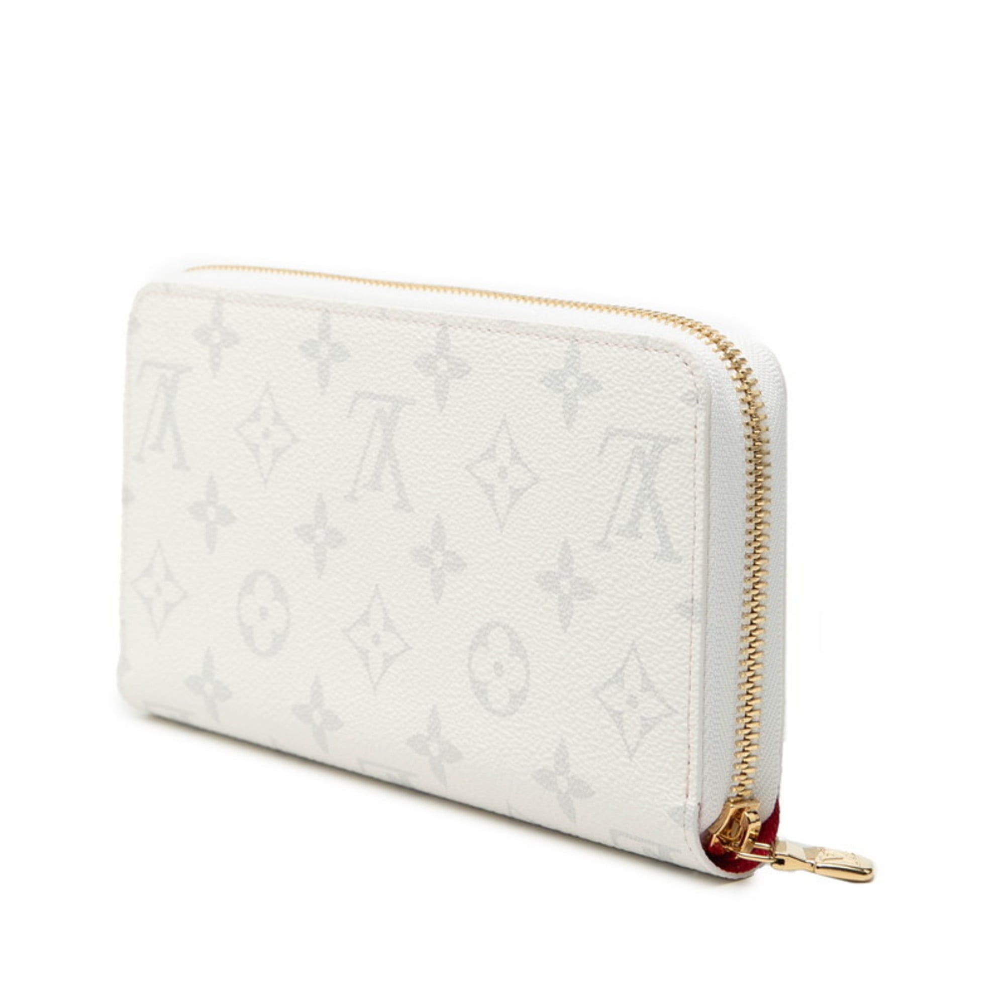 Louis Vuitton White Pvc Long Wallet