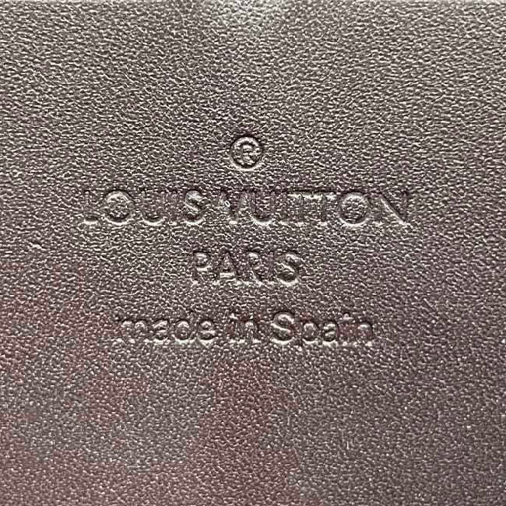 Louis Vuitton Amarante Wine Monogram Vernis Long Wallet