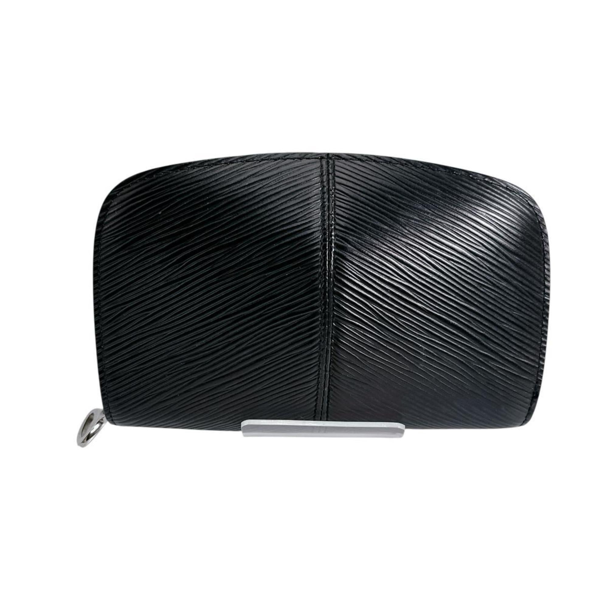 Louis Vuitton Black Epi Leather Long Wallet