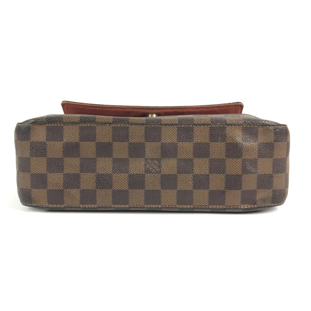 Louis Vuitton Brown Ebene Damier Canvas Handbag Shoulder Bag Tote Bag