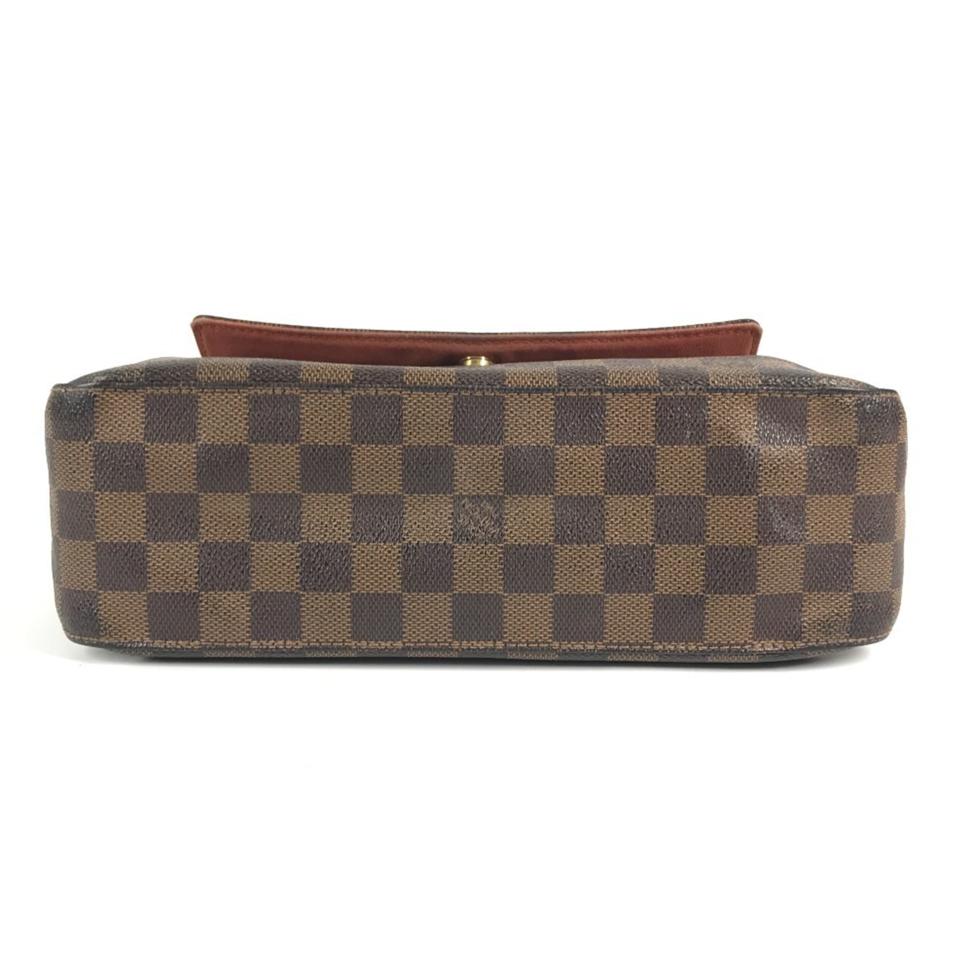 Louis Vuitton Brown Ebene Damier Canvas Handbag Shoulder Bag Tote Bag