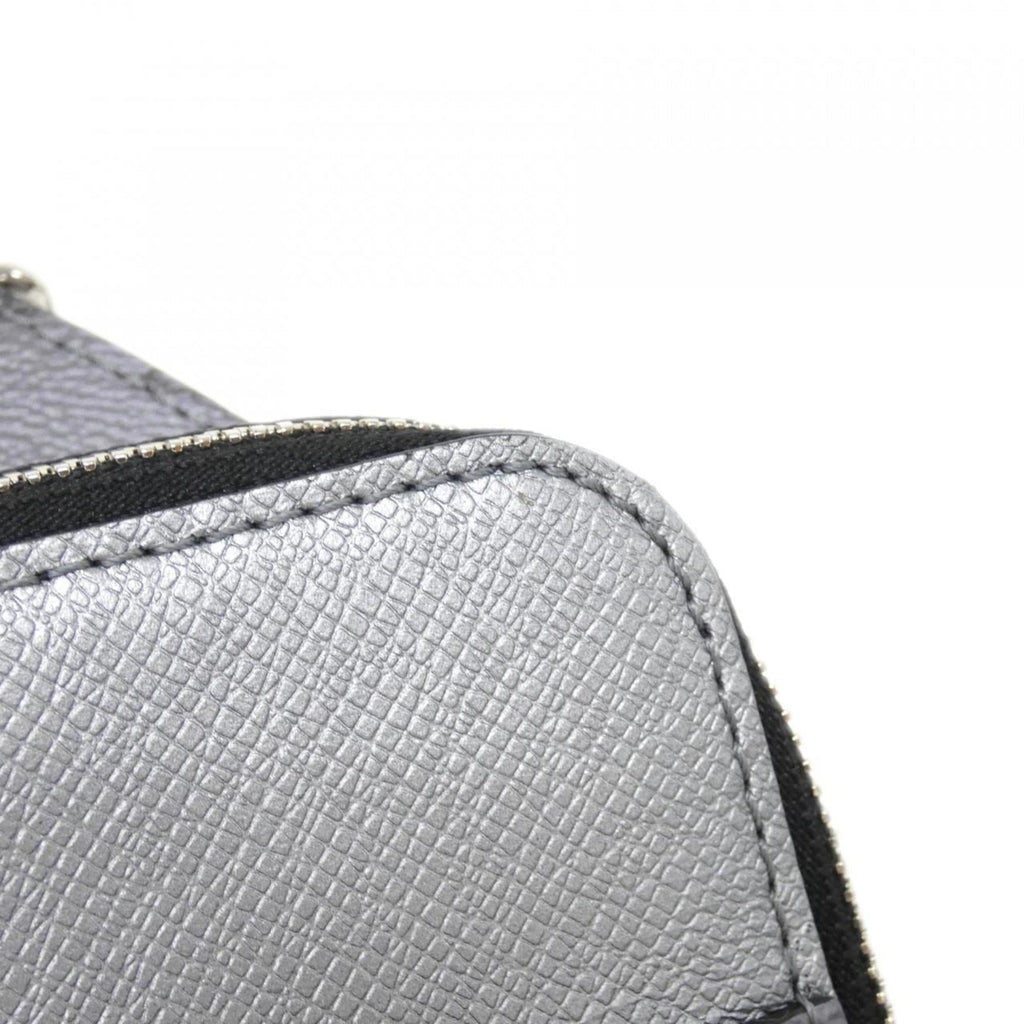 Louis Vuitton Gunmetal Coated Canvas Leather Shoulder Bag