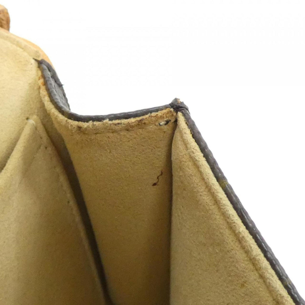 Louis Vuitton Brown Coated Canvas Pochette Shoulder Bag