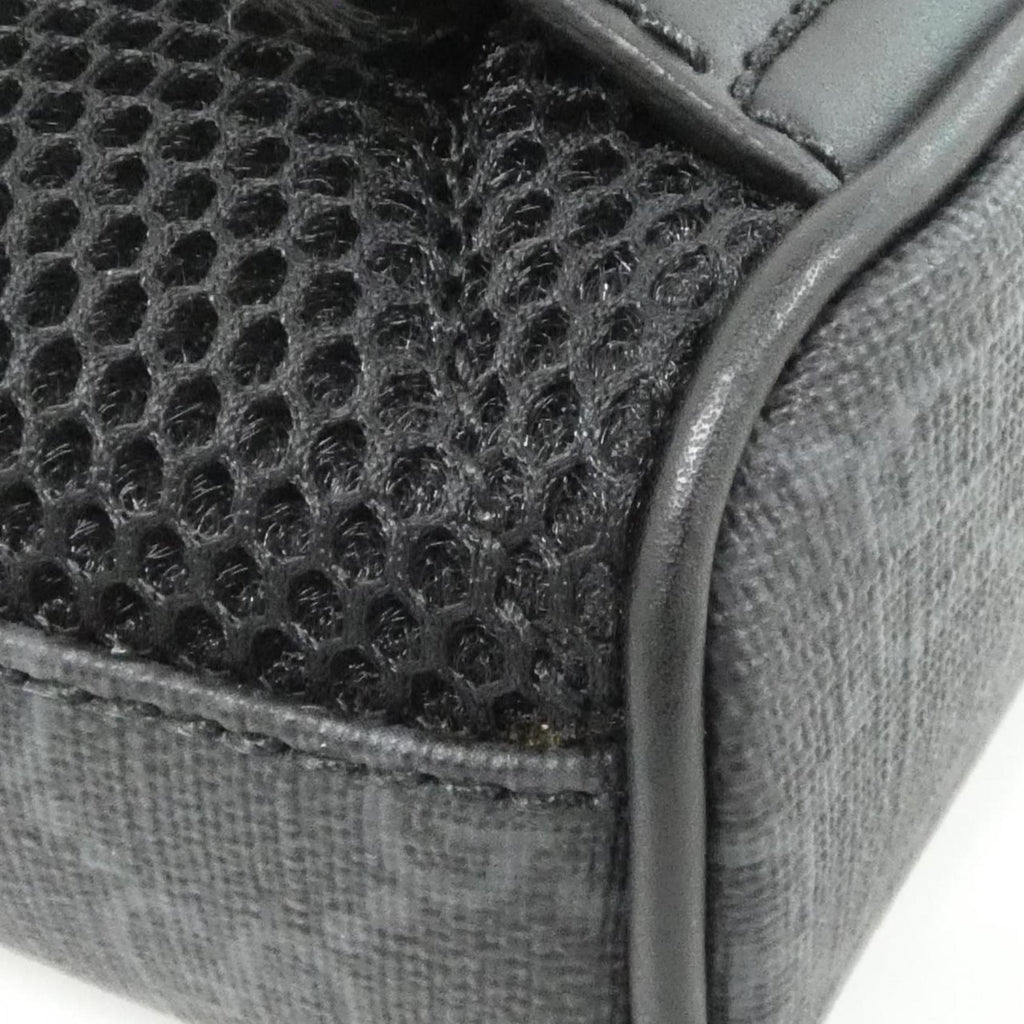 Gucci Black Gray Gg Supreme Shoulder Bag (Pre-Owned)