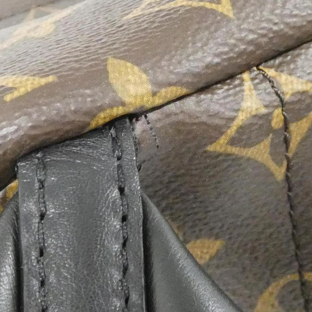 Louis Vuitton Brown Coated Canvas Backpack