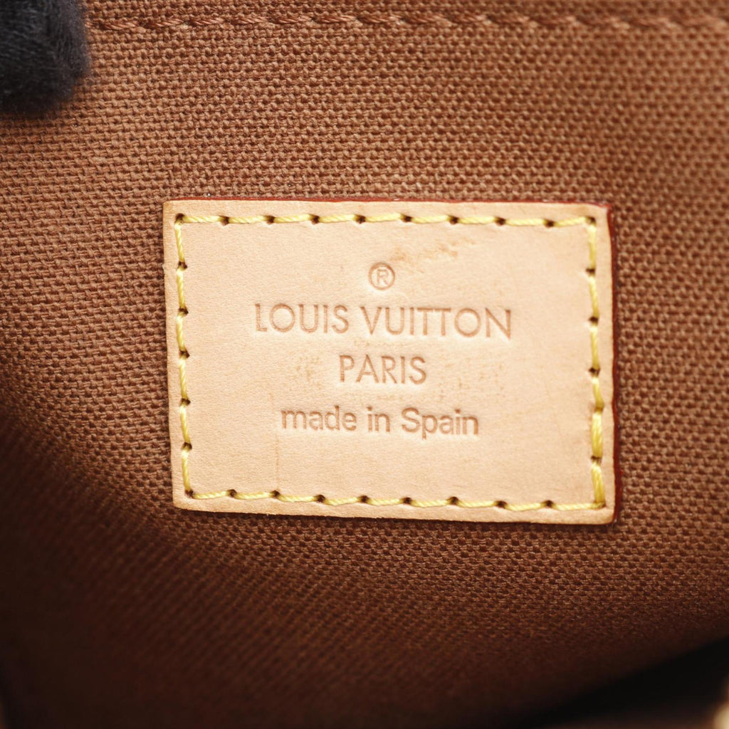 Louis Vuitton Monogram Brown Coated Canvas Leather Shoulder Bag