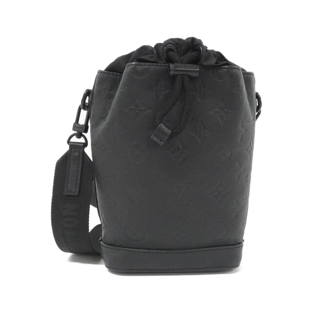 Louis Vuitton Black Monogram Shadow Shoulder Bag