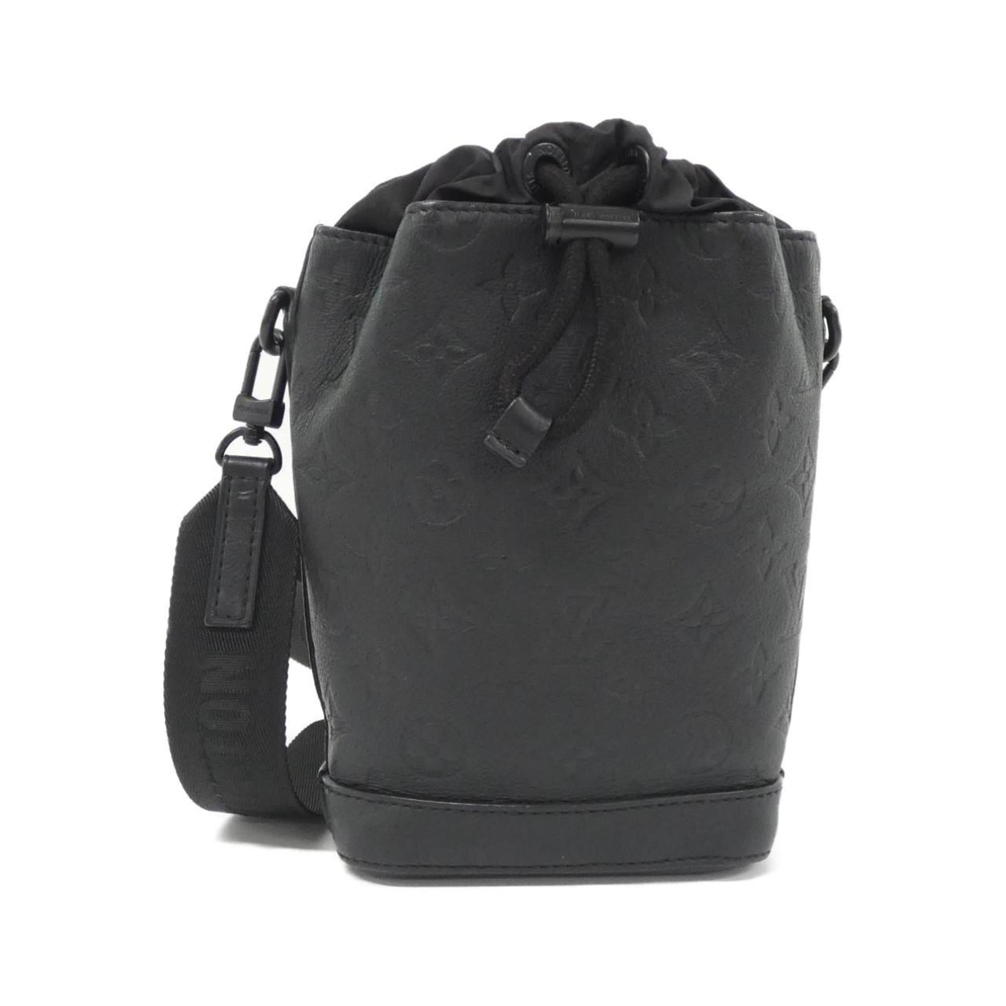 Louis Vuitton Black Monogram Shadow Shoulder Bag