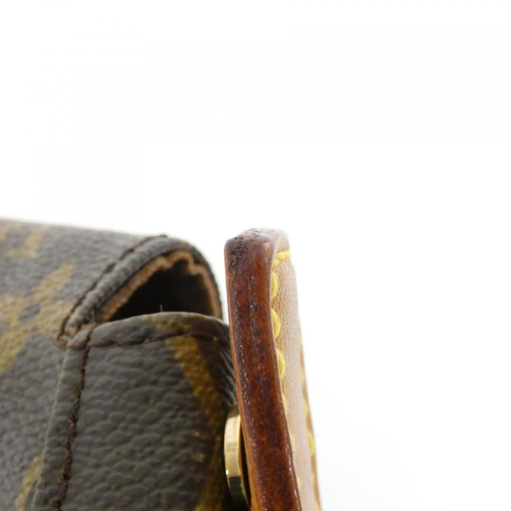 Louis Vuitton Marron Coated Canvas Shoulder Bag