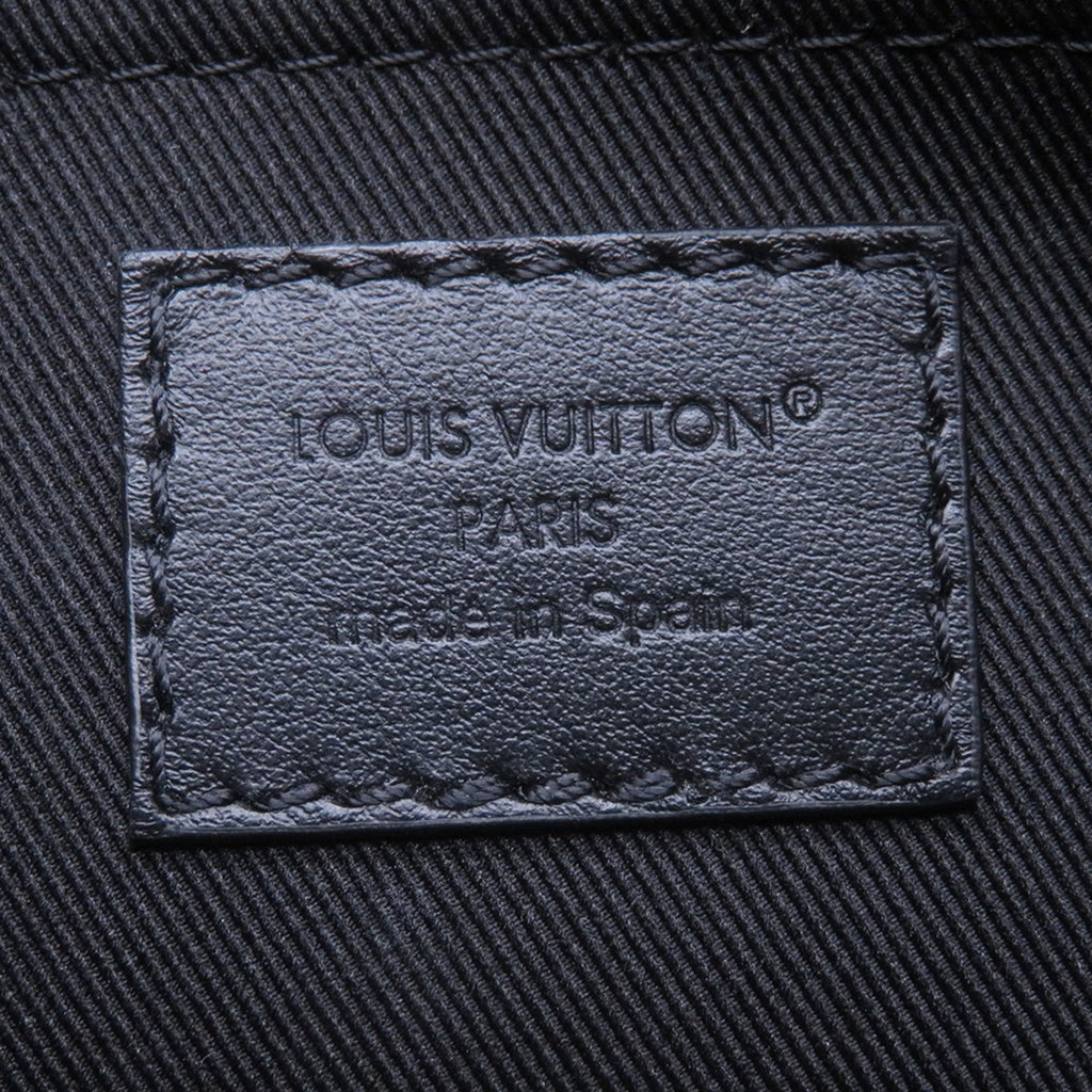 Louis Vuitton Monogram Eclipse Black Noir Monogram Eclipse Chain/Shoulder Wallet