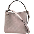 Gucci Pink Leather Handbag Shoulder Bag (Pre-Owned)