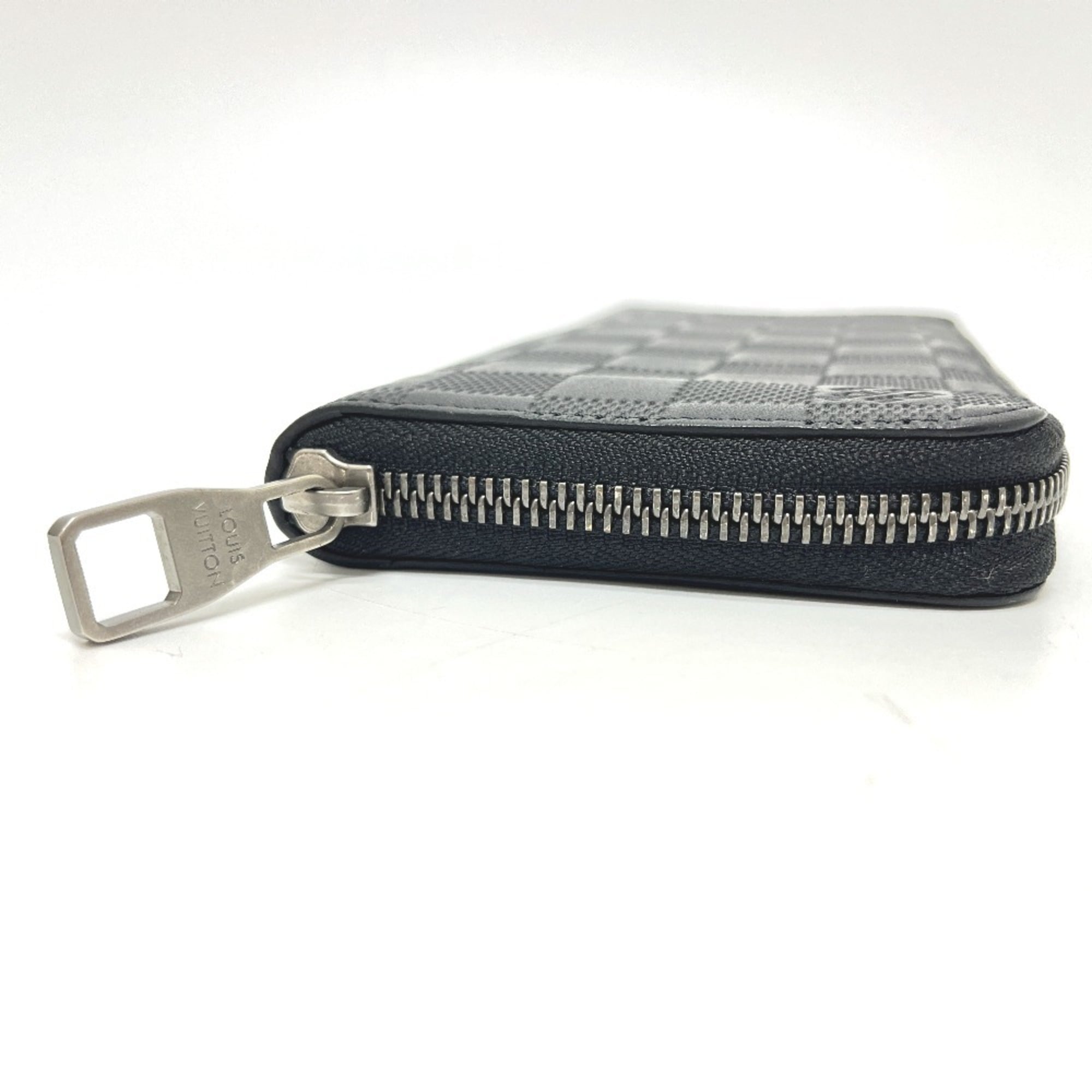 Louis Vuitton Black Damier Infini Long Wallet