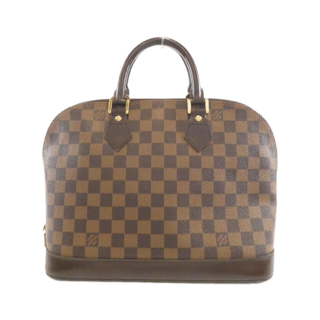 Louis Vuitton Brown Coated Canvas Handbag