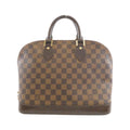Louis Vuitton Brown Coated Canvas Handbag