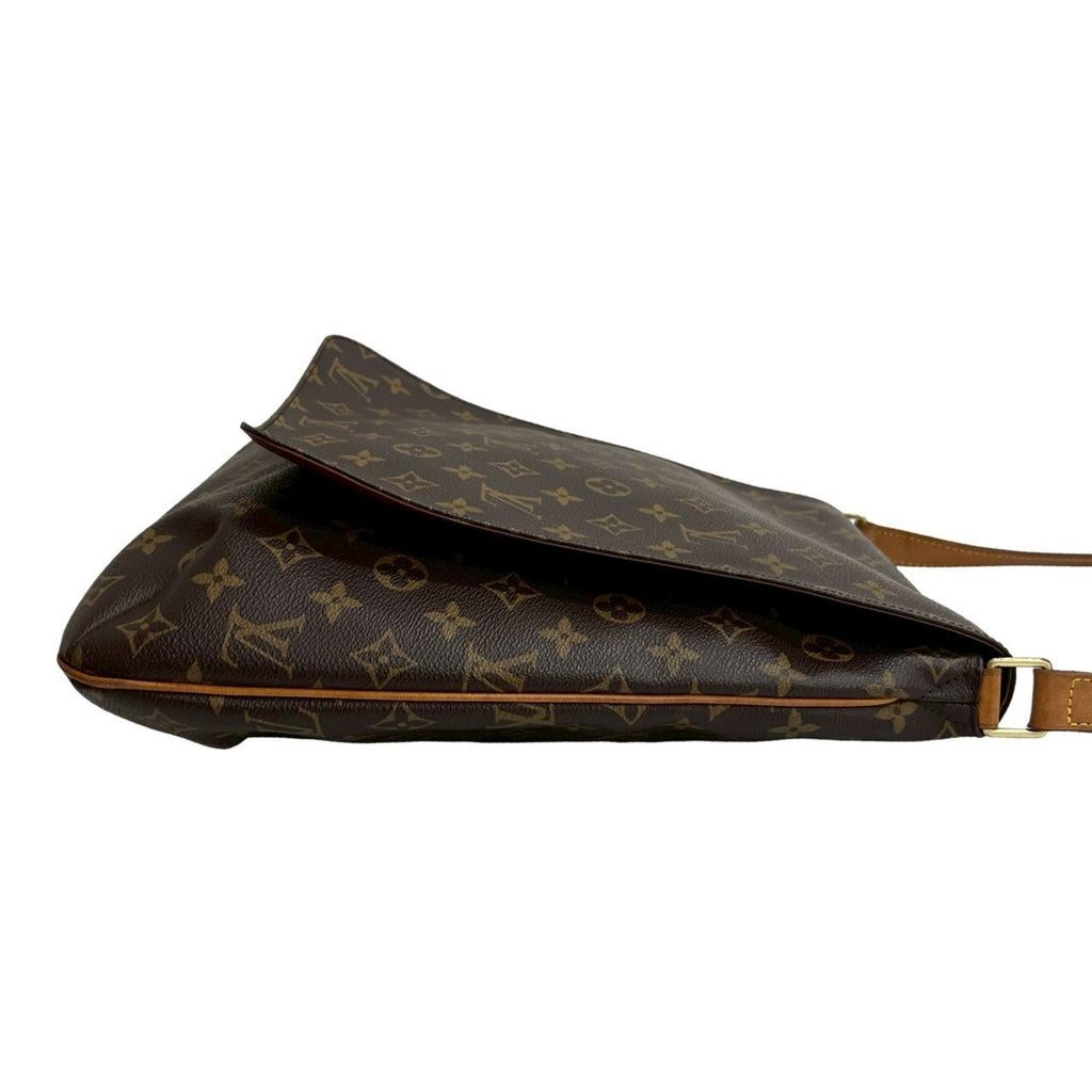 Louis Vuitton Brown Leather Pvc Pochette Shoulder Bag
