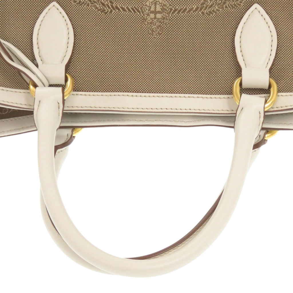 Prada Jacquard Leather Shoulder Bag