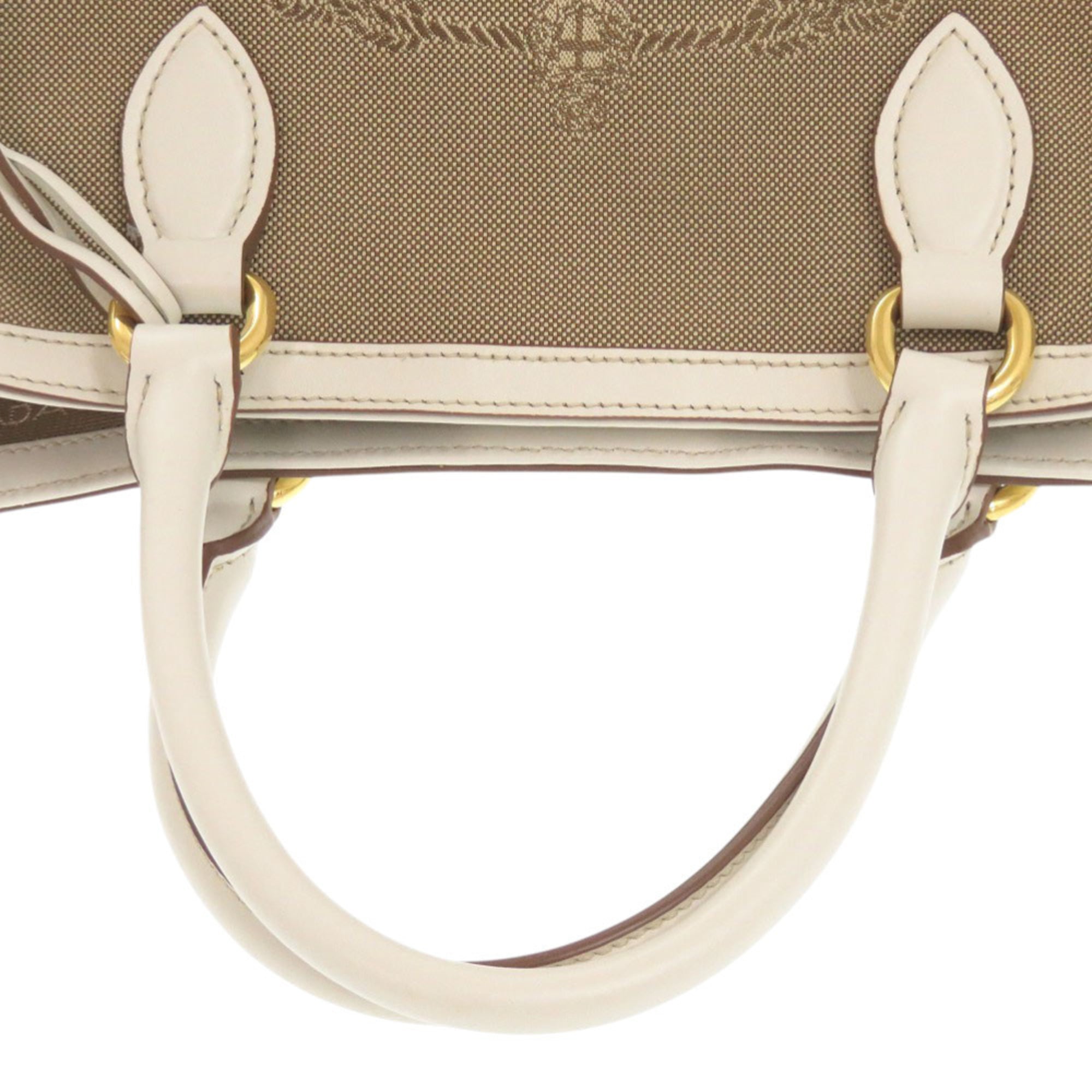 Prada Jacquard Leather Shoulder Bag