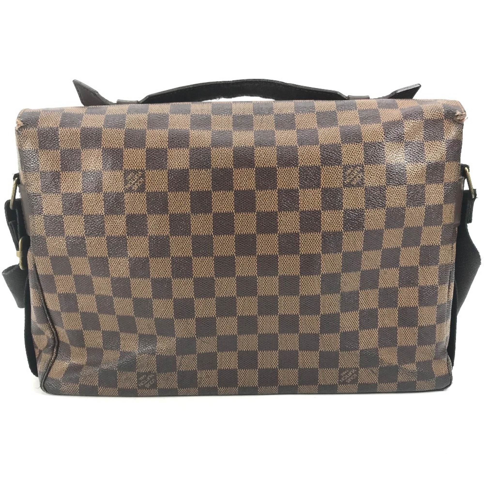 Louis Vuitton Brown Damier Canvas Ebene Galle Damier Canvas Messenger Bag Shoulder Bag