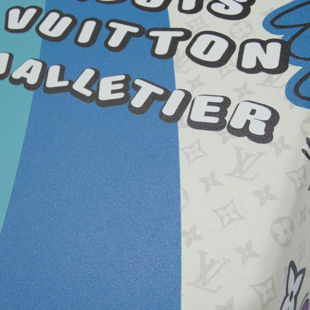 Louis Vuitton Blue Leather Shoulder Bag