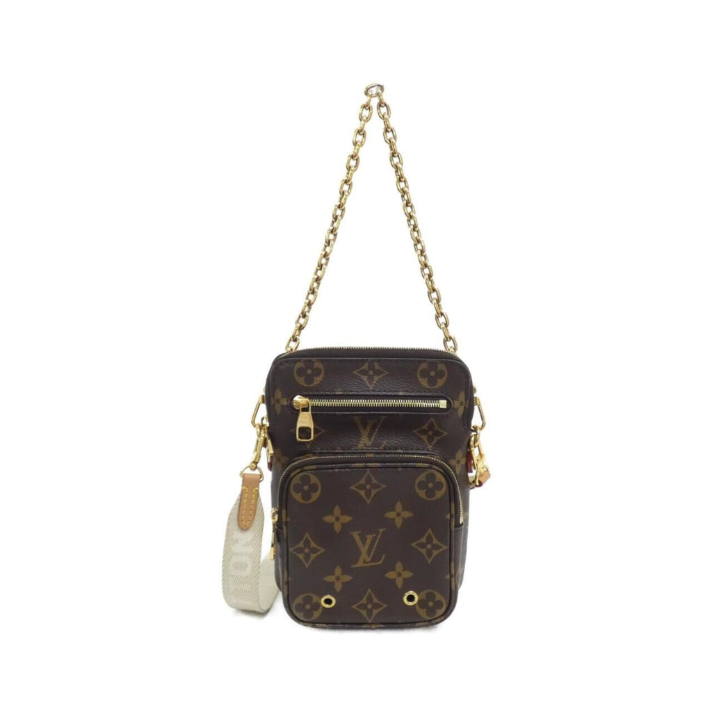 Louis Vuitton Marron Coated Canvas Shoulder Bag