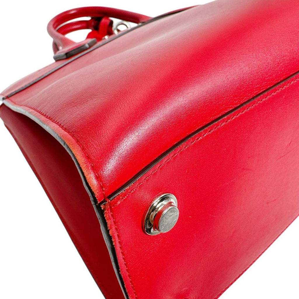 Louis Vuitton Red Color Leather Handbag