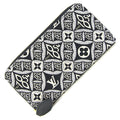 Louis Vuitton Gris Jacquard Chain/Shoulder Wallet
