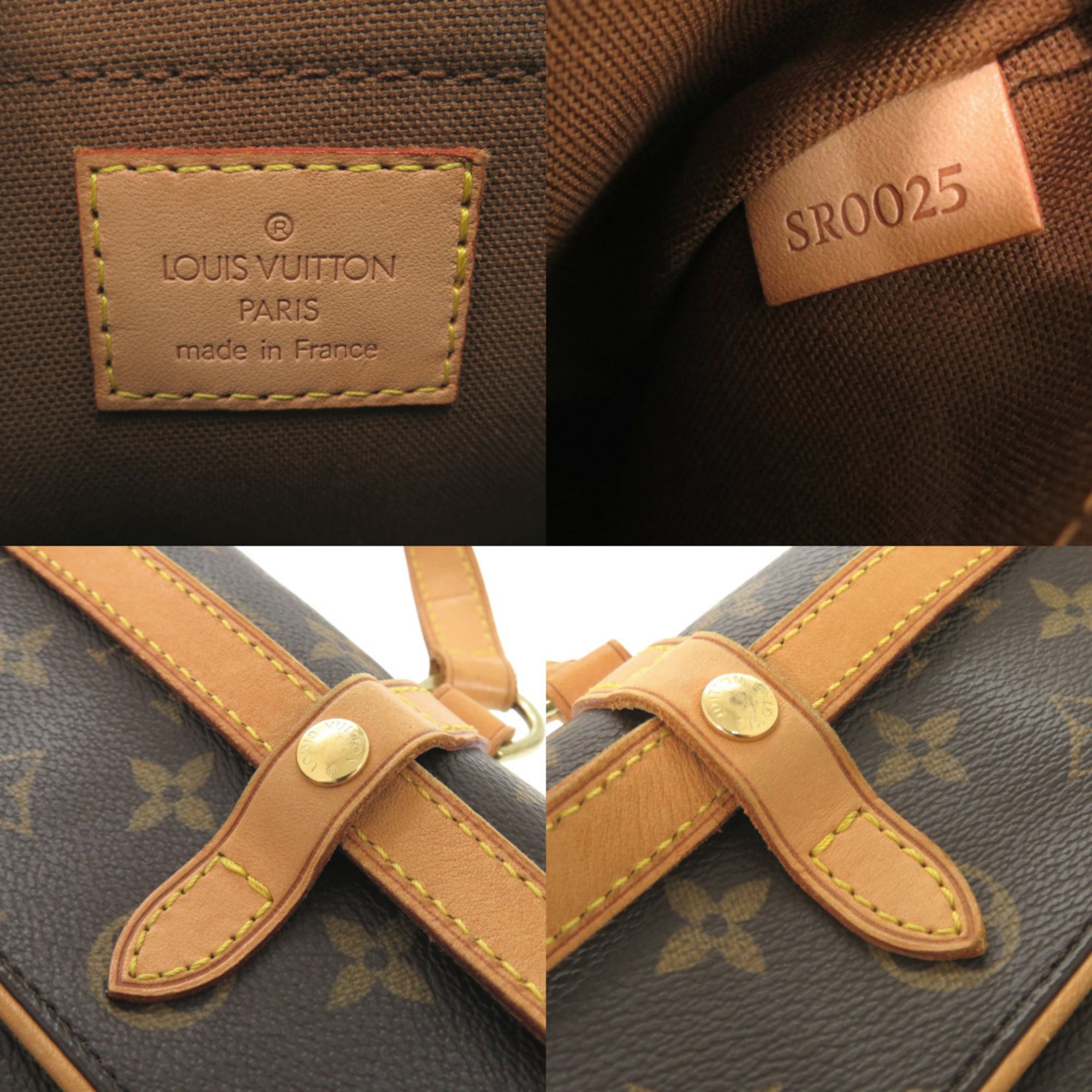 Louis Vuitton Monogram Brown Monogram Monogram Backpack