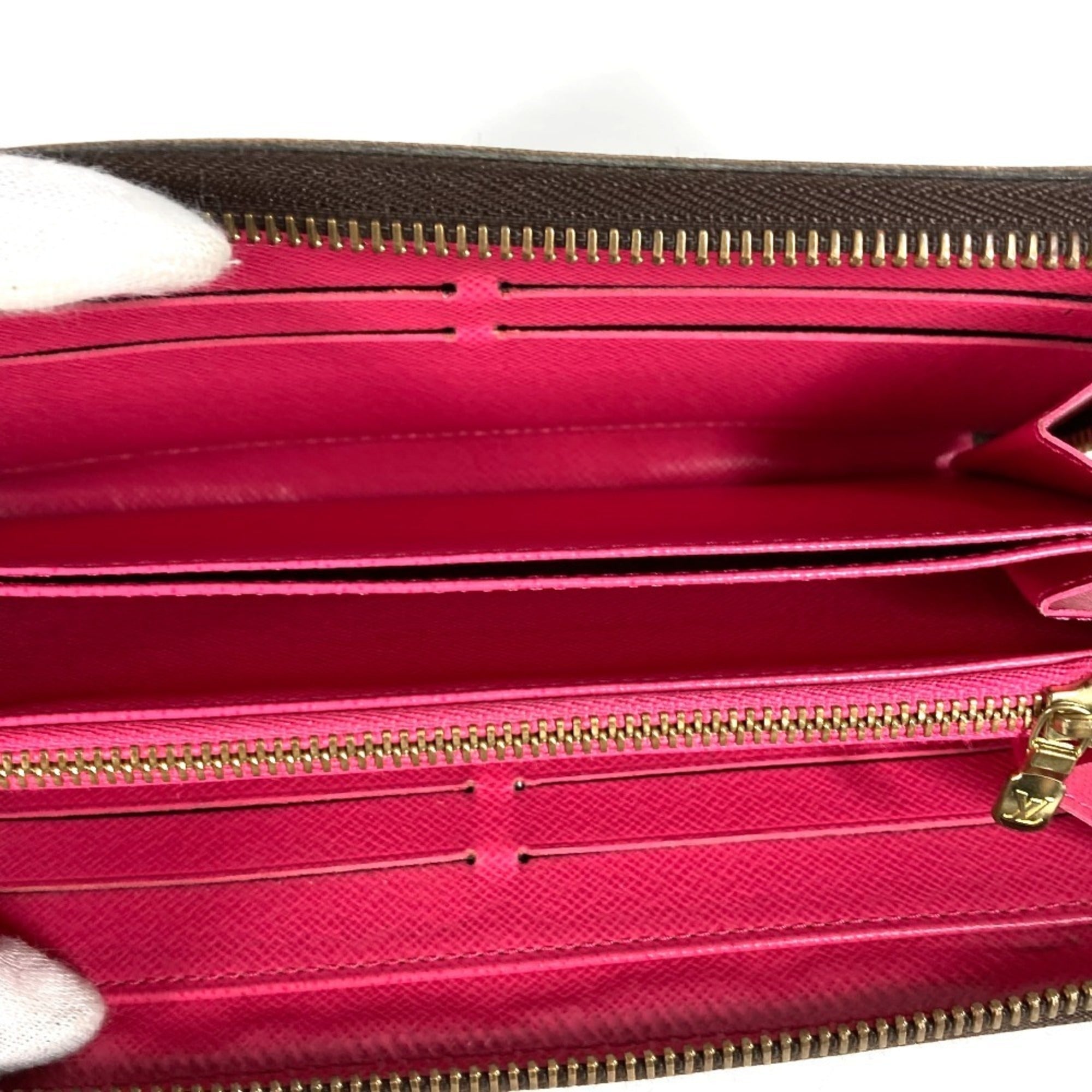 Louis Vuitton Monogram Brown Monogram Pink Monogram Long Wallet